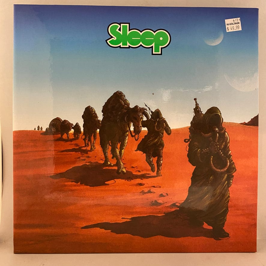 Sleep – Dopesmoker 4LP+7" USED NM/VG++ Box Set Green Vinyl w/ Patch Vault Club