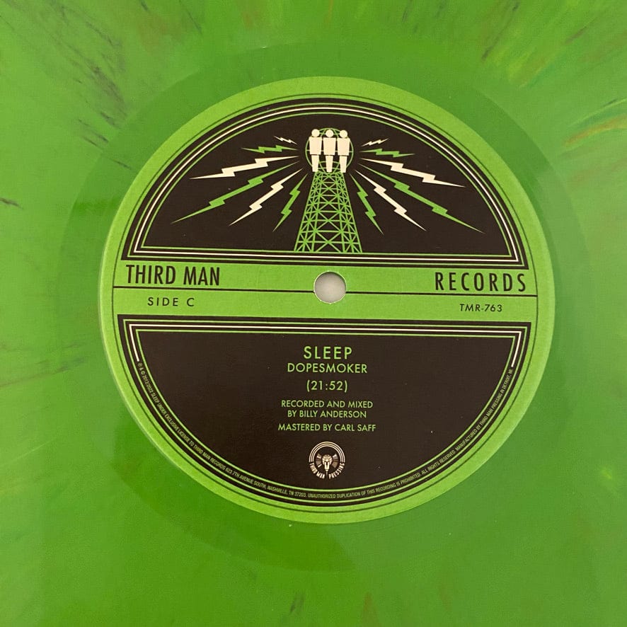 Sleep – Dopesmoker 4LP+7" USED NM/VG++ Box Set Green Vinyl w/ Patch Vault Club - Image 10