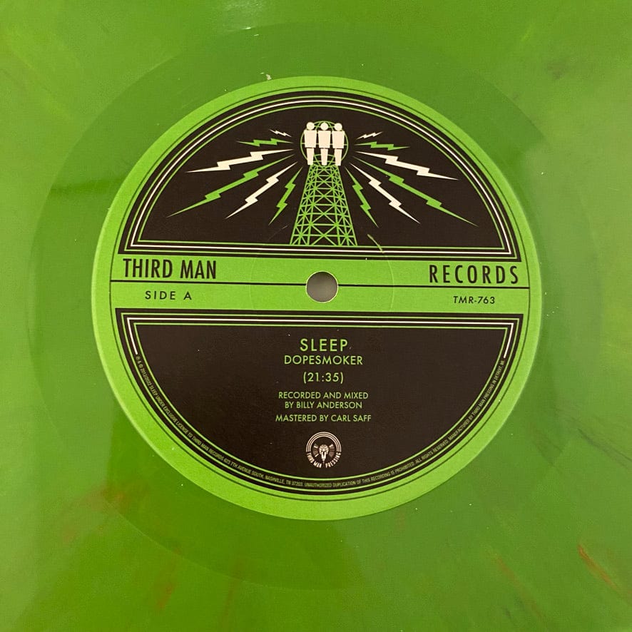 Sleep – Dopesmoker 4LP+7" USED NM/VG++ Box Set Green Vinyl w/ Patch Vault Club - Image 6