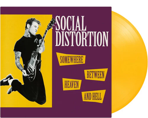 Social Distortion - Somewhere Between Heaven & Hell LP NEW Color Vinyl