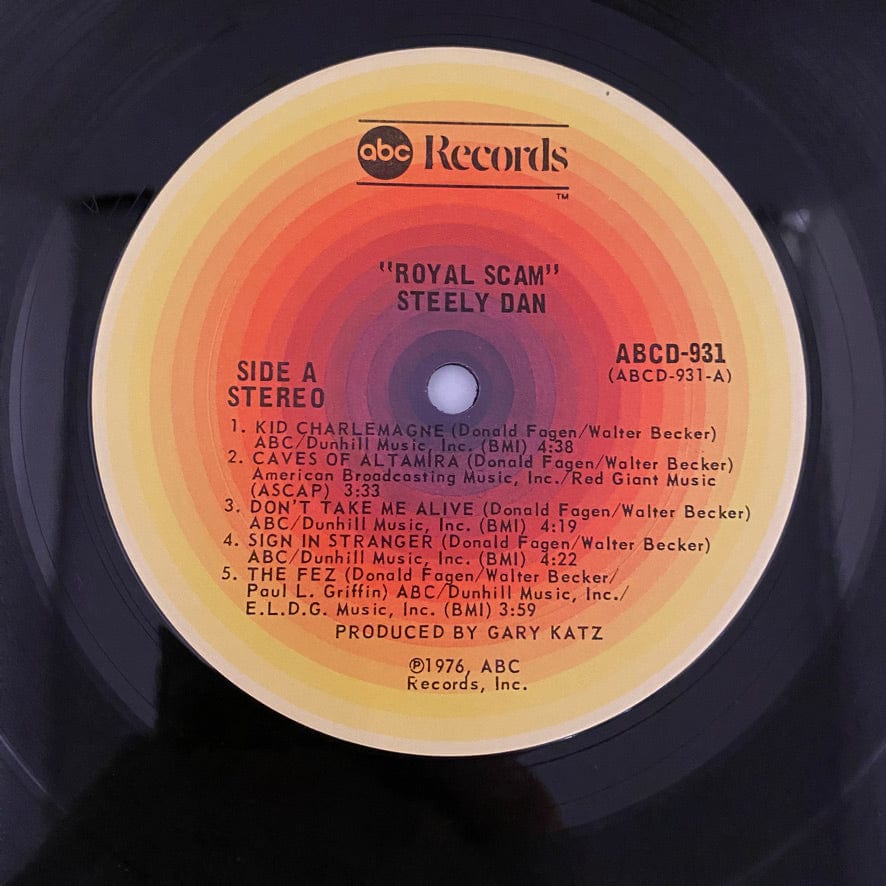 Steely Dan – The Royal Scam LP USED NM/VG+ 1976 Pressing - Image 4