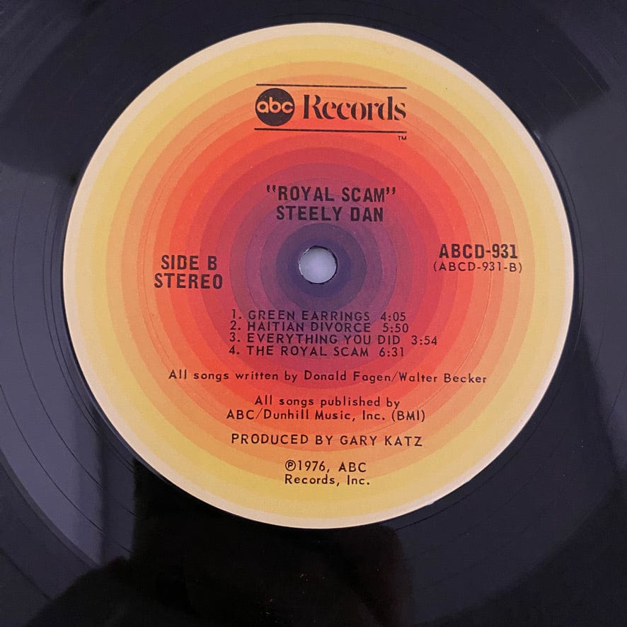 Steely Dan – The Royal Scam LP USED NM/VG+ 1976 Pressing - Image 5