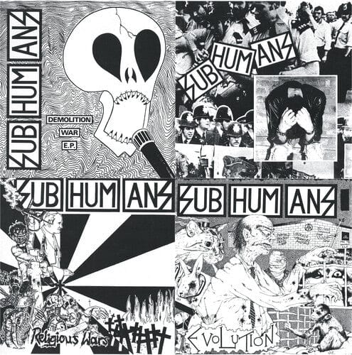 Subhumans - EP-LP LP NEW Colored Vinyl
