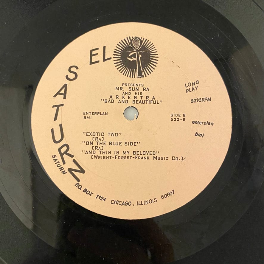 Sun Ra And His Arkestra – Bad And Beautiful LP USED VG++/VG 1972 El Saturn Records Pressing - Image 10