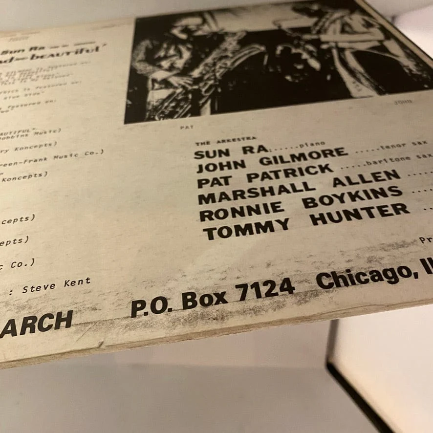 Sun Ra And His Arkestra – Bad And Beautiful LP USED VG++/VG 1972 El Saturn Records Pressing - Image 5