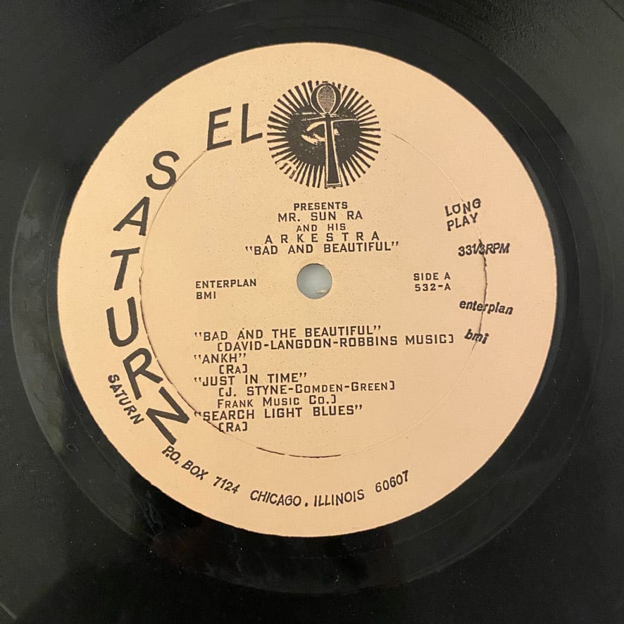 Sun Ra And His Arkestra – Bad And Beautiful LP USED VG++/VG 1972 El Saturn Records Pressing - Image 9