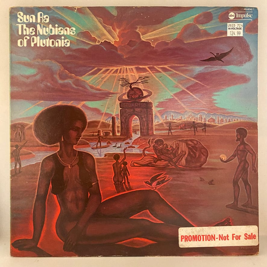 Sun Ra – The Nubians Of Plutonia LP USED VG++/VG 1974 White Label Promo