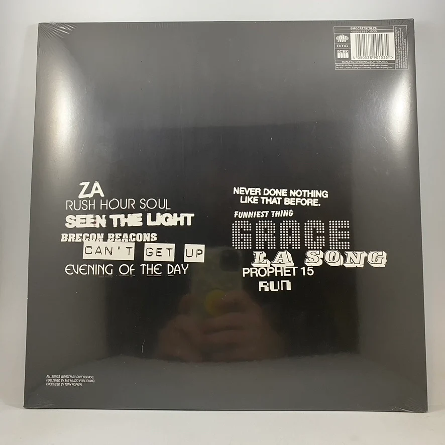 Supergrass – Life On Other Planets LP NOS Vinyl Mint Still Sealed Color Vinyl - Image 2
