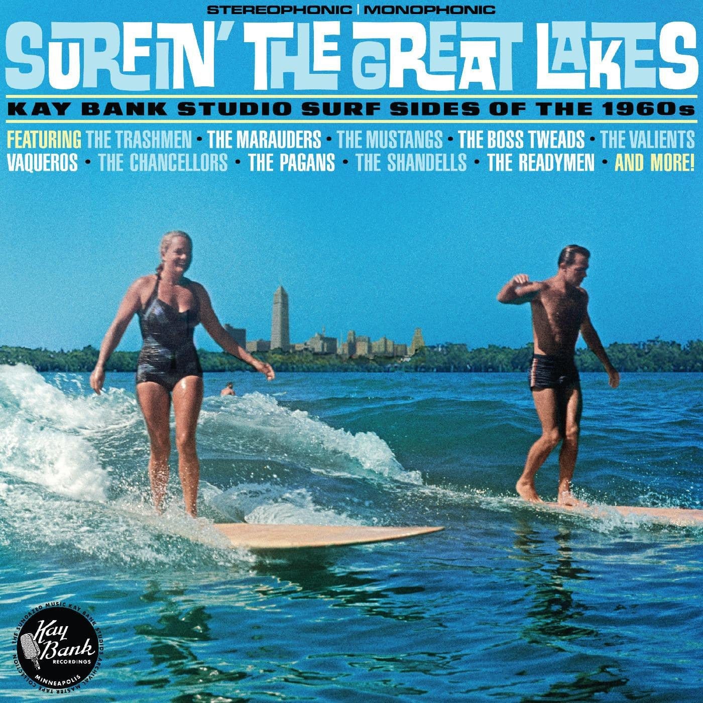 Surfin’ The Great Lakes: Kay Bank Studio Surf Sides Of The 1960s LP NEW