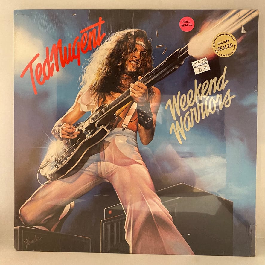 Ted Nugent – Weekend Warriors LP USED NOS STILL SEALED
