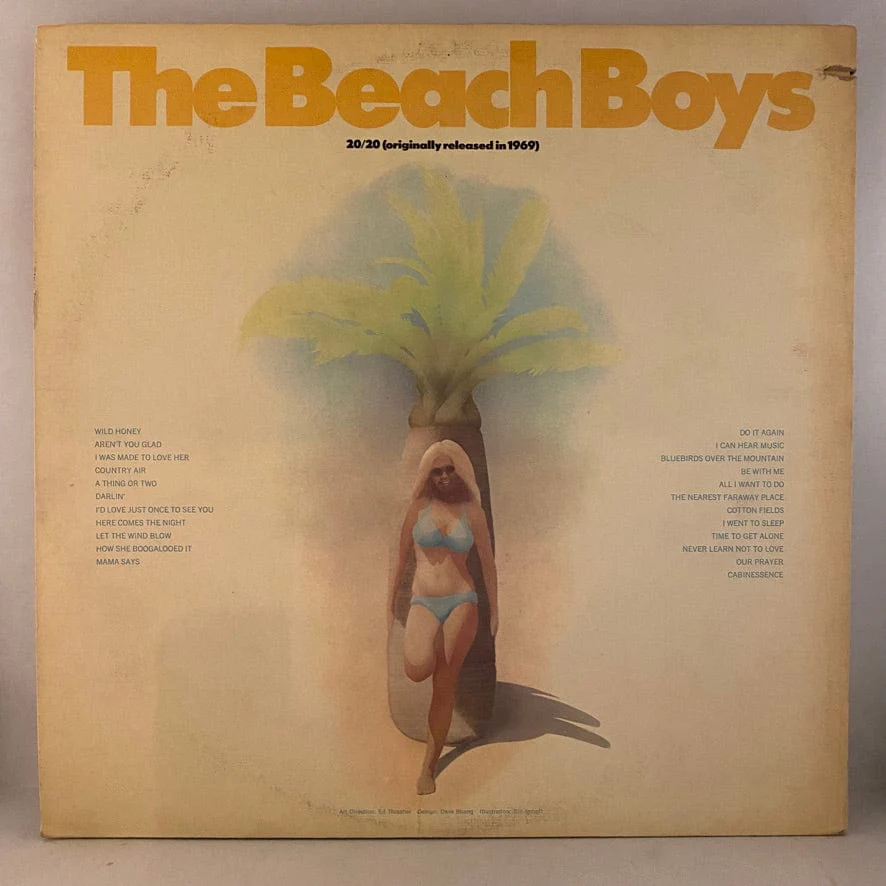The Beach Boys – Wild Honey & 20/20 2LP USED NM/VG+ - Image 2