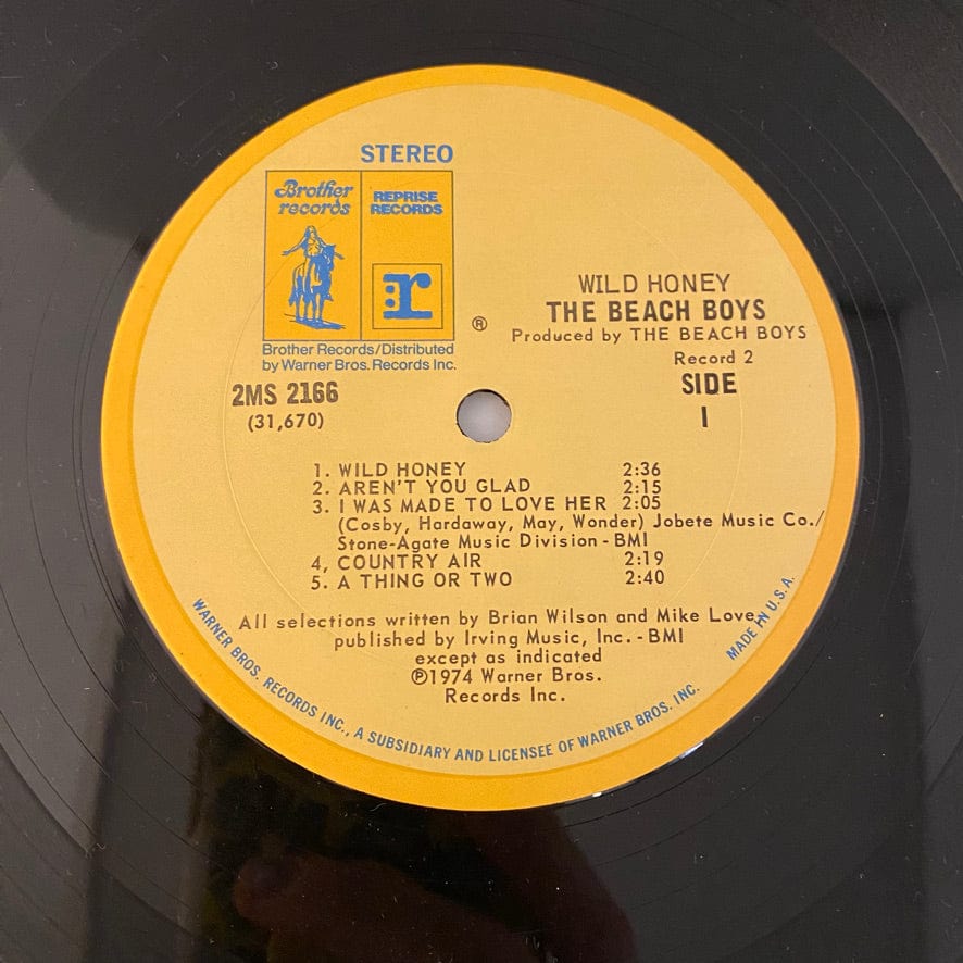 The Beach Boys – Wild Honey & 20/20 2LP USED NM/VG+ - Image 6