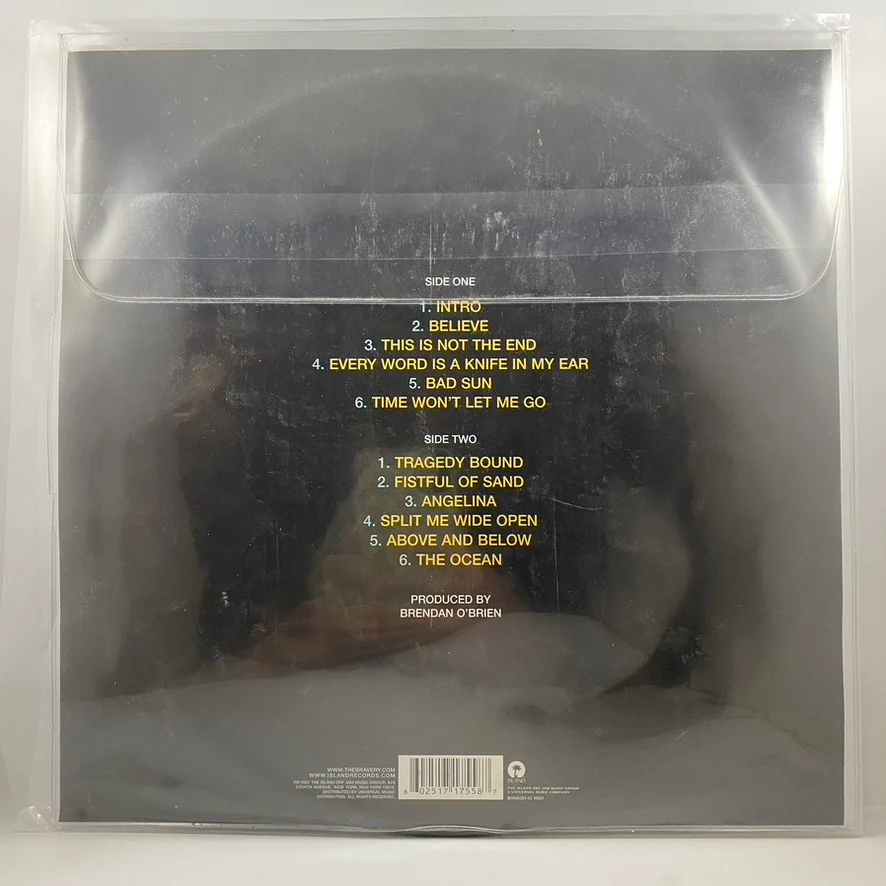 The Bravery – The Sun And The Moon LP USED Vinyl VG+/Generic Sleeve - Image 2