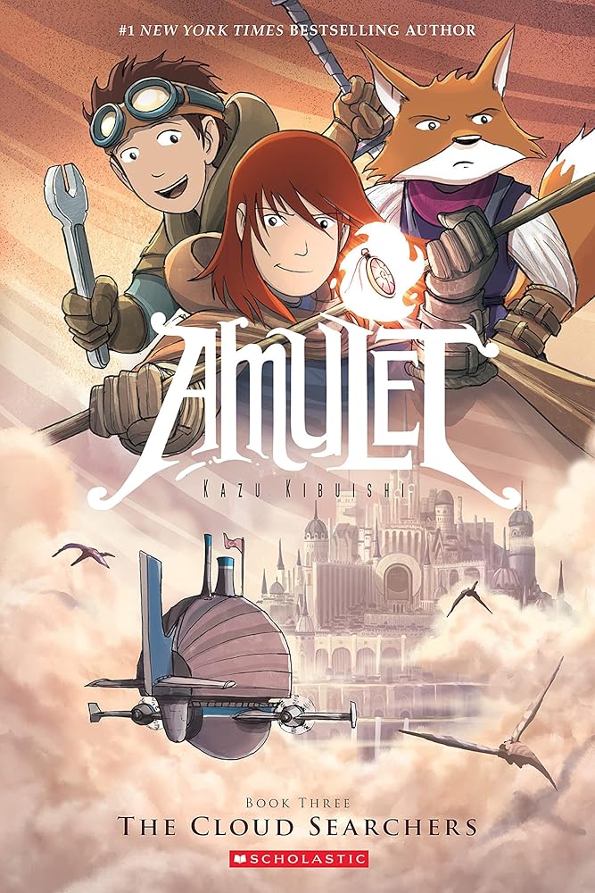 The Cloud Searchers: A Graphic Novel (Amulet #3) (3) by Kazu Kibuishi