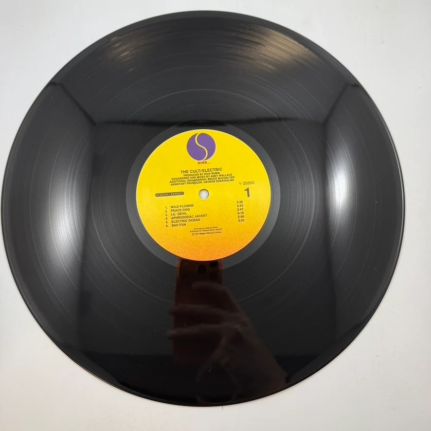 The Cult – Electric LP USED Vinyl VG++/VG++ - Image 3