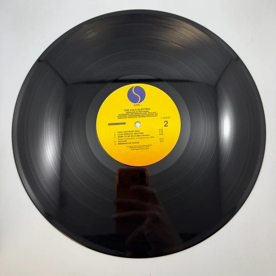 The Cult – Electric LP USED Vinyl VG++/VG++ - Image 4