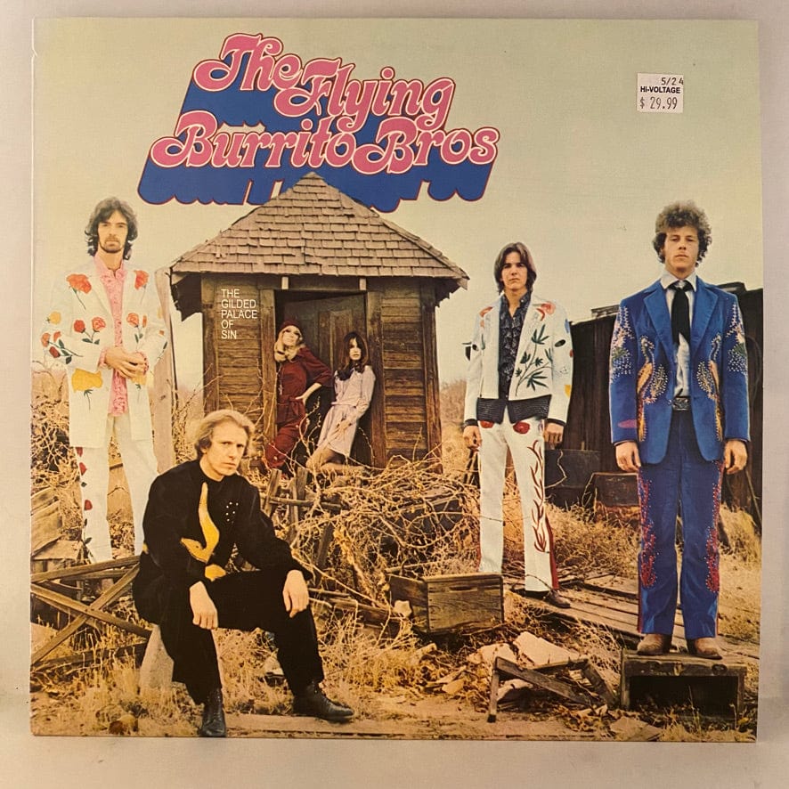 The Flying Burrito Bros – The Gilded Palace Of Sin LP USED NM/VG++ 180 Gram - Image 2