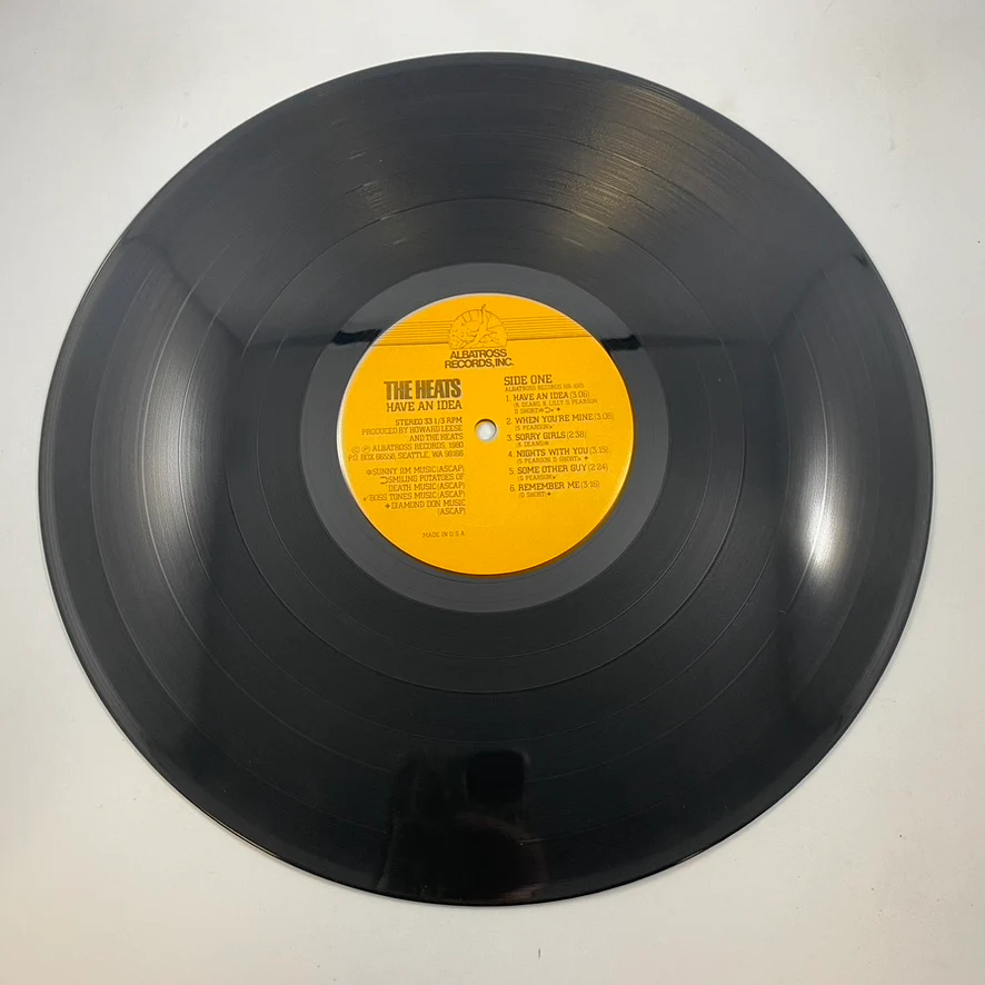 The Heats – Have An Idea LP USED Vinyl VG/VG+ - Image 3