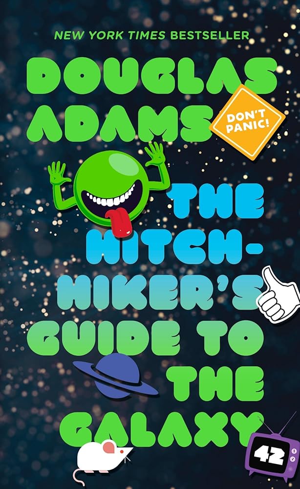 The Hitchhiker's Guide to the Galaxy by Douglas Adams - Mass Market Paperback