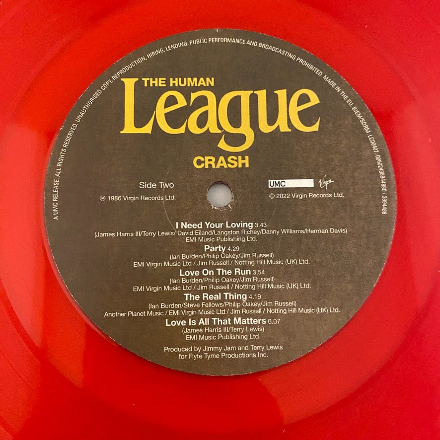 The Human League – The Virgin Years 5LP USED NM/NM Box Set Colored Vinyl - Image 18