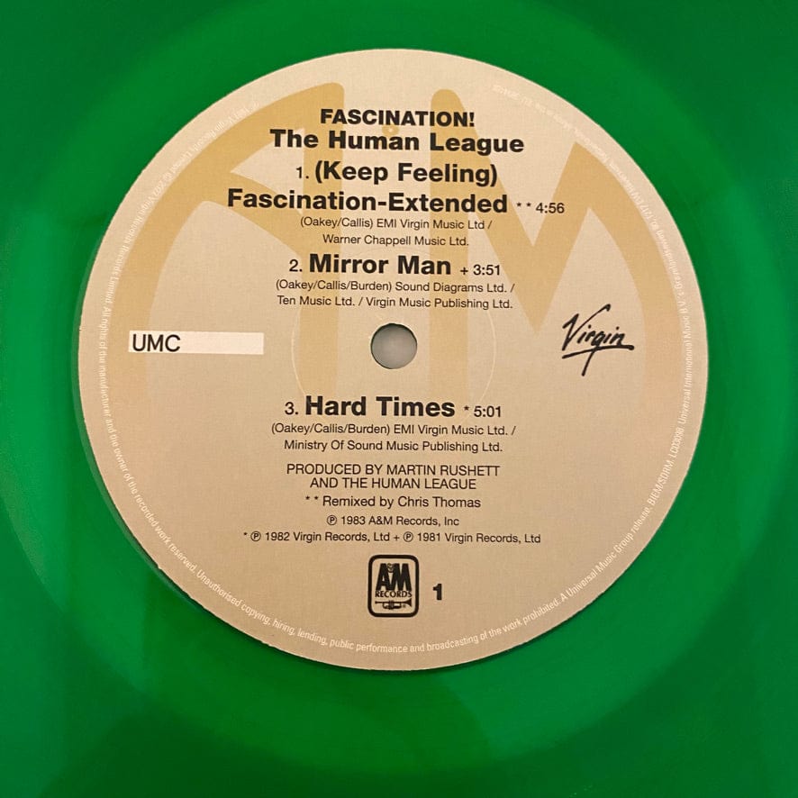 The Human League – The Virgin Years 5LP USED NM/NM Box Set Colored Vinyl - Image 9
