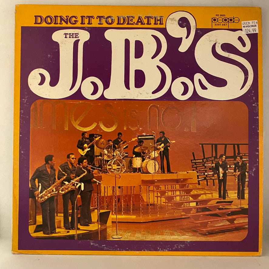 The J.B.'s – Doing It To Death LP USED VG++/VG+ 1973 Pressing