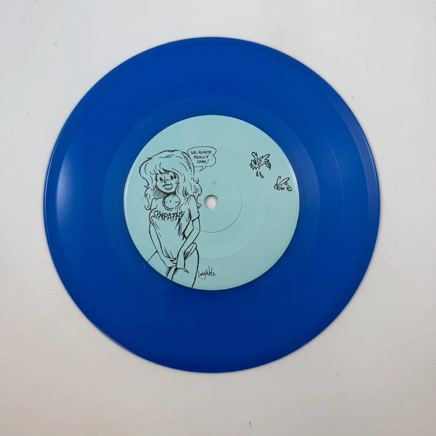The Mono Men – Took That Thing 7" USED Vinyl VG+/VG+ Color Vinyl - Image 4