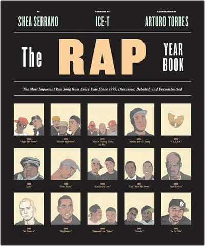 The Rap Year Book: The Most Important Rap Song From Every Year Since 1979, Discussed, Debated, and Deconstructed - Paperback