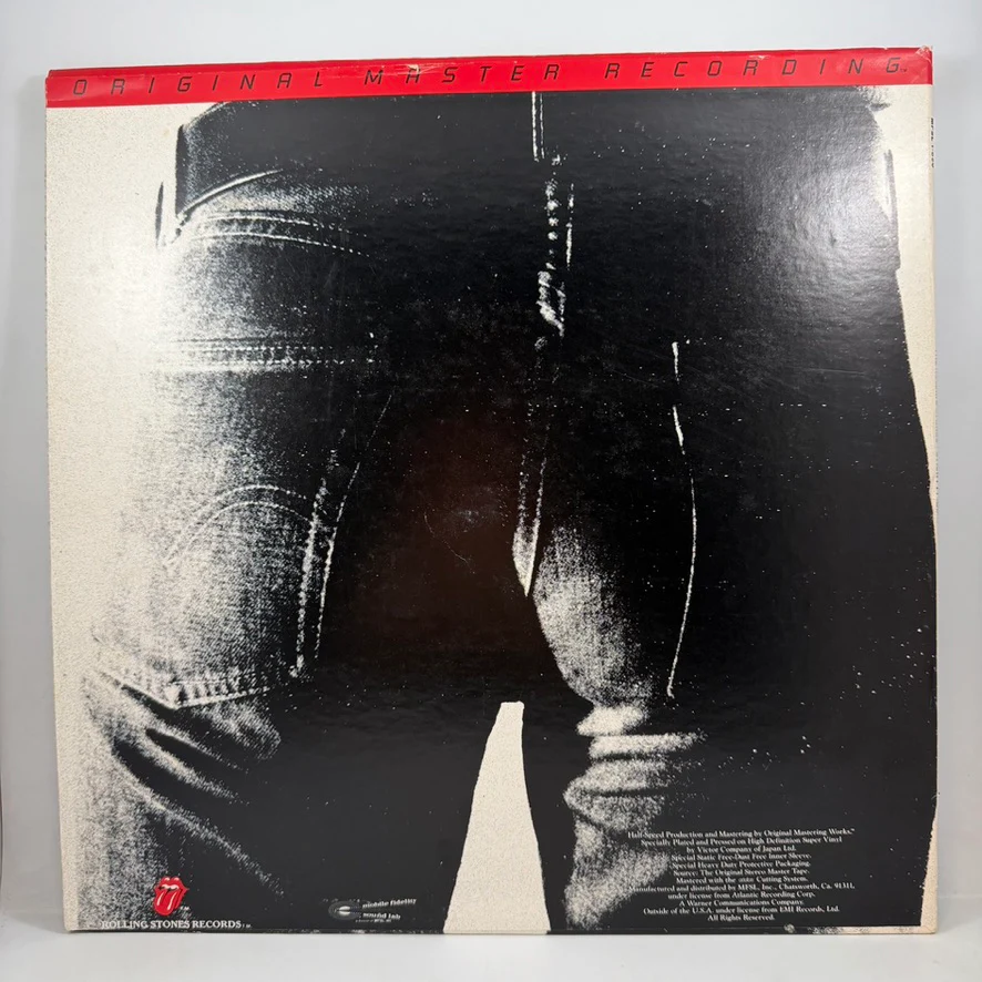 The Rolling Stones – Sticky Fingers LP USED Vinyl NM/VG Audiophile - Image 2