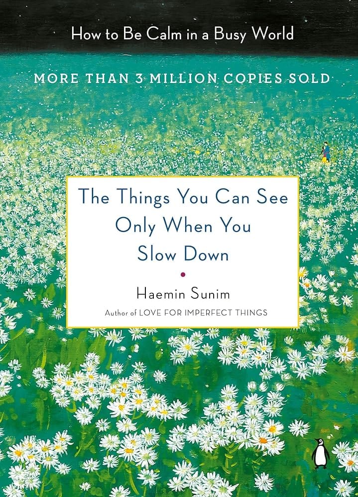The Things You Can See Only When You Slow Down: How to Be Calm in a Busy World by Haemin Sunim, Youngcheol Lee, Chi-Young Kim