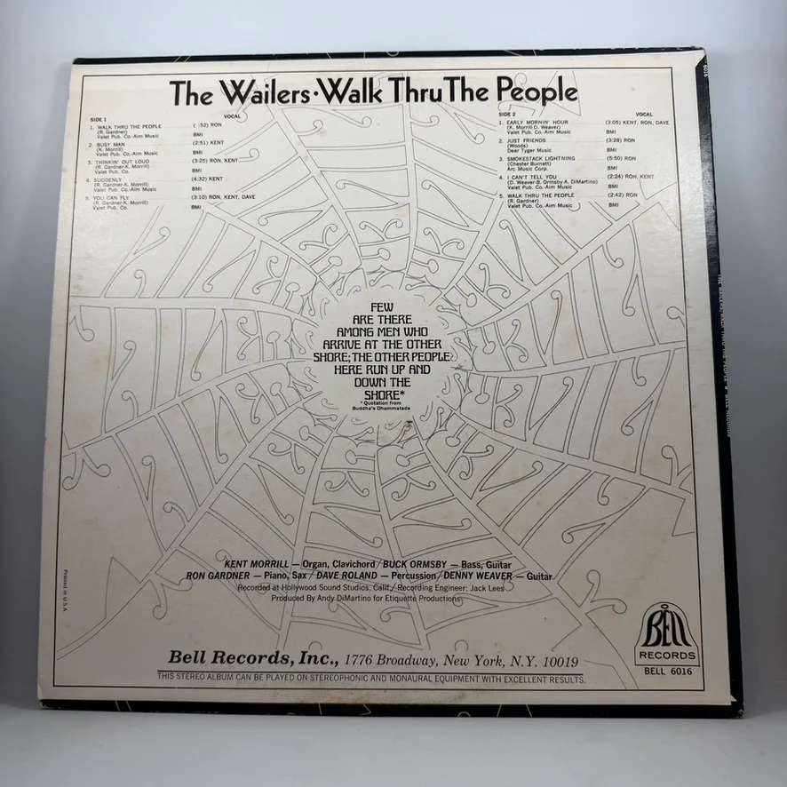 The Wailers – Walk Thru The People LP USED Vinyl VG+/VG+ - Image 2