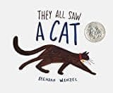 They All Saw A Cat (Cat Books for Kids, Beginning Reading Books, Preschool Prep Books) - Hardcover