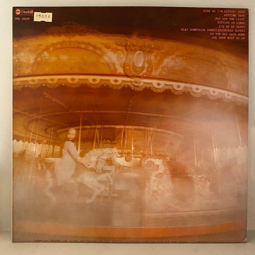 Three Dog Night – Hard Labor LP USED NM/VG - Image 2