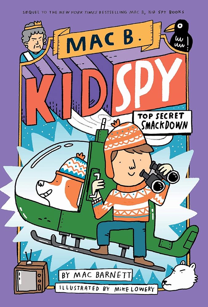 Top Secret Smackdown (Mac B., Kid Spy #3) by Mac Barnett, Mike Lowery - Image 2