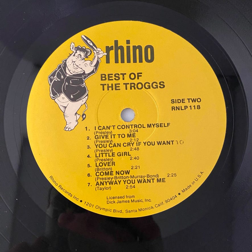 Troggs – Best Of The Troggs LP USED VG++/VG+ - Image 4