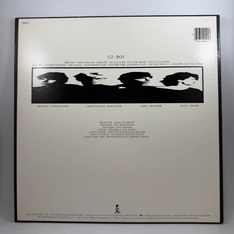 U2 – Boy LP USED Vinyl VG+/VG++ - Image 2