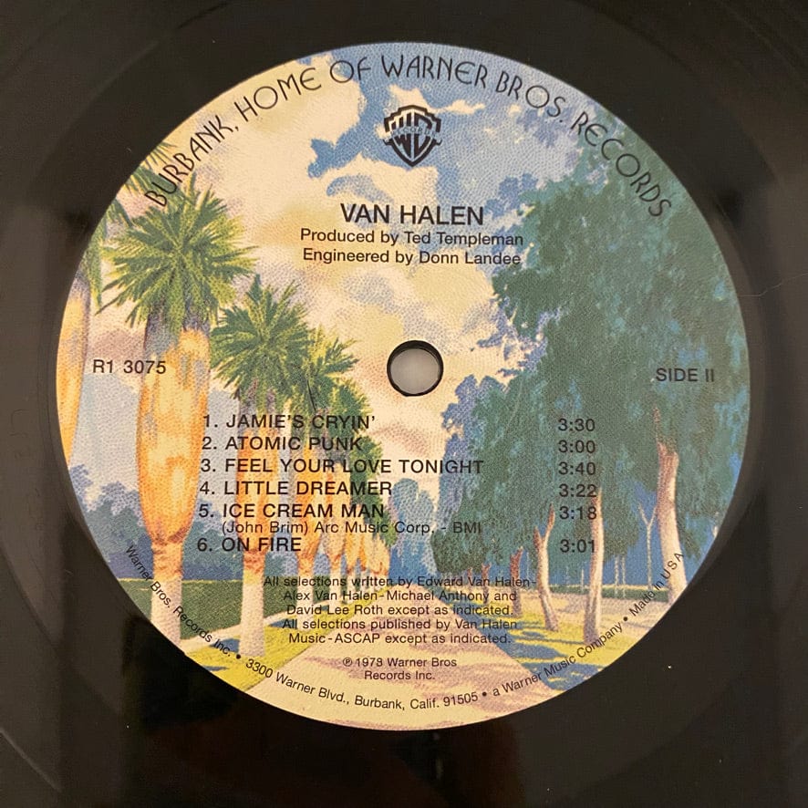 Van Halen – Van Halen LP USED VG++/VG+ 2009 AcousTech Pressing 180 Gram - Image 4