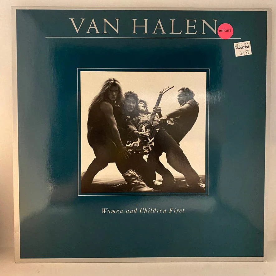 Van Halen – Women And Children First LP USED NM/VG+ 1985 European Pressing
