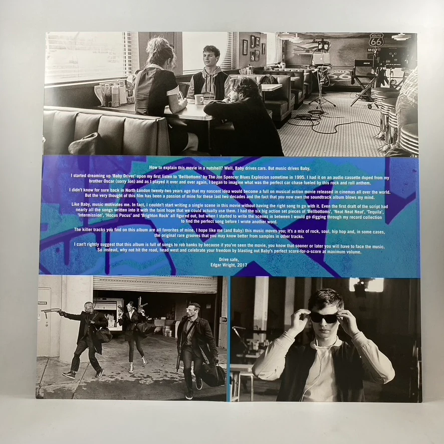 Various – Baby Driver (Music From The Motion Picture) LP USED Vinyl VG+/NM - Image 4