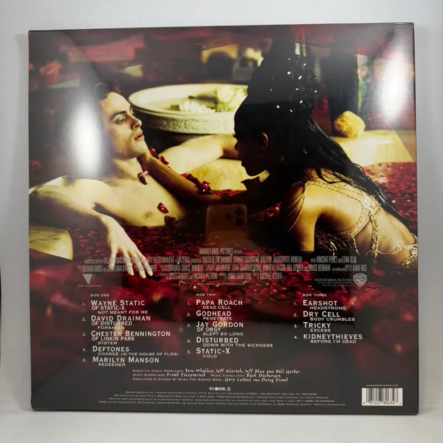 Various – Queen Of The Damned (Music From The Motion Picture) LP NOS Vinyl Mint Still Sealed - Image 2