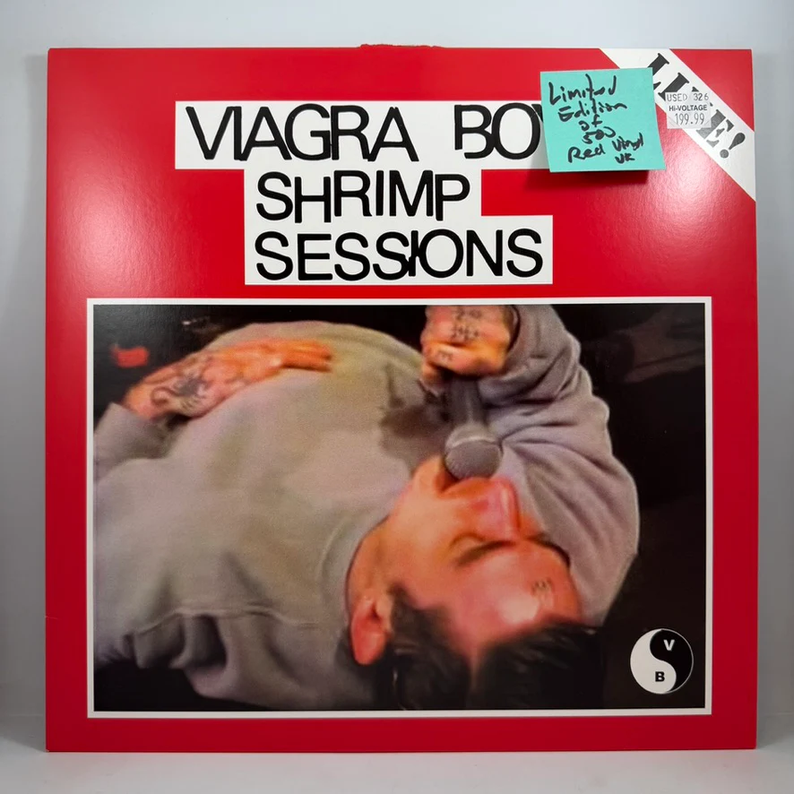 Viagra Boys – Shrimp Sessions LP USED Vinyl NM/VG Color Vinyl