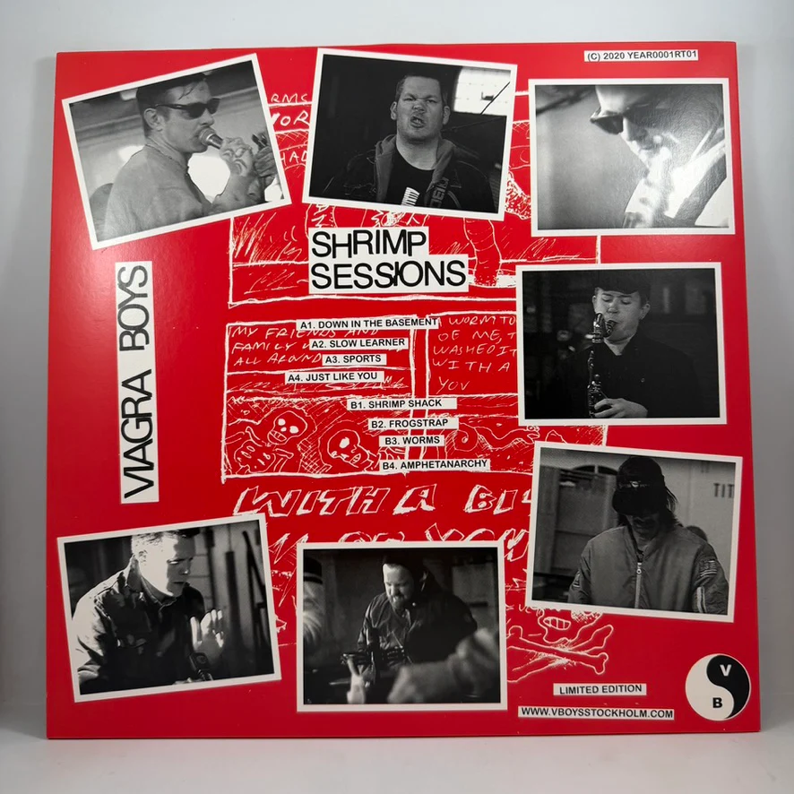 Viagra Boys – Shrimp Sessions LP USED Vinyl NM/VG Color Vinyl - Image 2