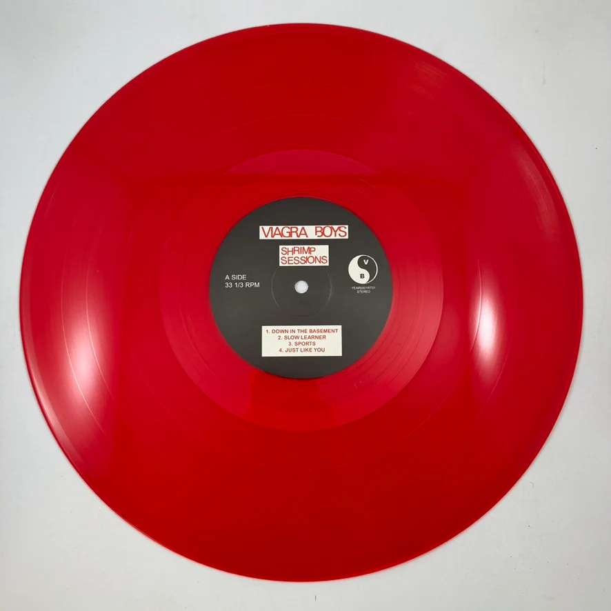 Viagra Boys – Shrimp Sessions LP USED Vinyl NM/VG Color Vinyl - Image 4