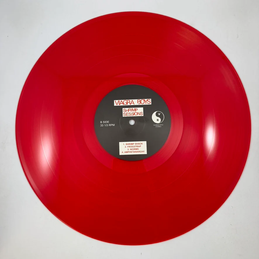 Viagra Boys – Shrimp Sessions LP USED Vinyl NM/VG Color Vinyl - Image 5