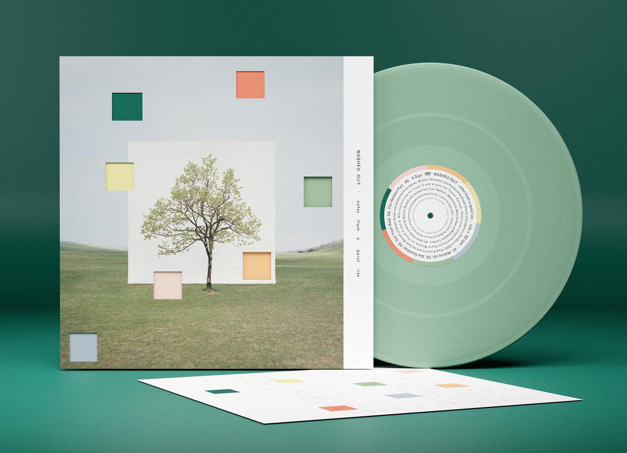 Washed Out - Notes From a Quiet Life LP NEW LOSER EDITION