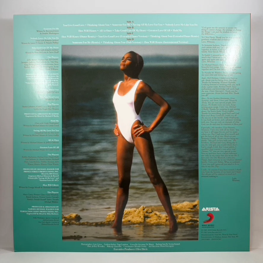 Whitney Houston – Whitney Houston LP USED Vinyl Box Set NM/NM Color Vinyl - Image 5