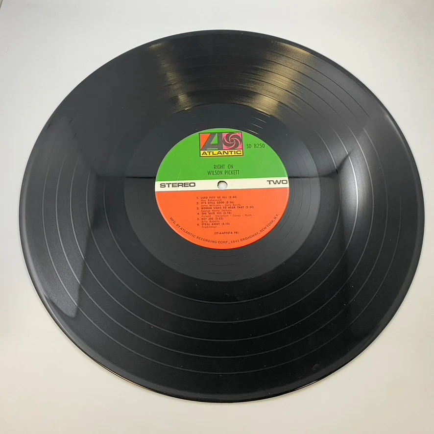 Wilson Pickett – Right On LP USED Vinyl VG+/VG+ - Image 4