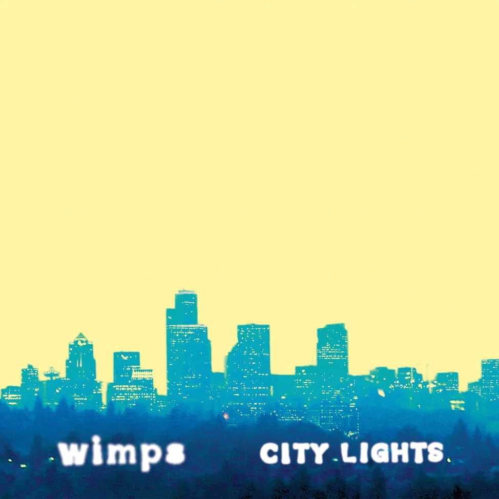 Wimps - City Lights LP NEW BLUE VINYL