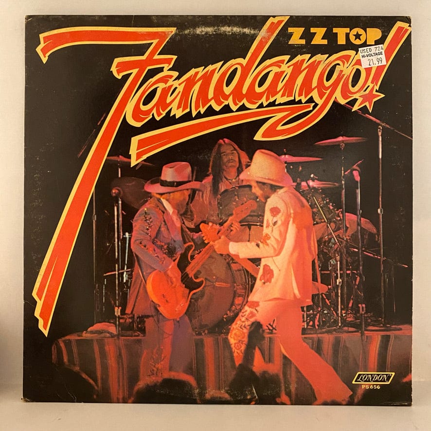 ZZ Top – Fandango! LP USED VG+/VG+ 1975 Pressing